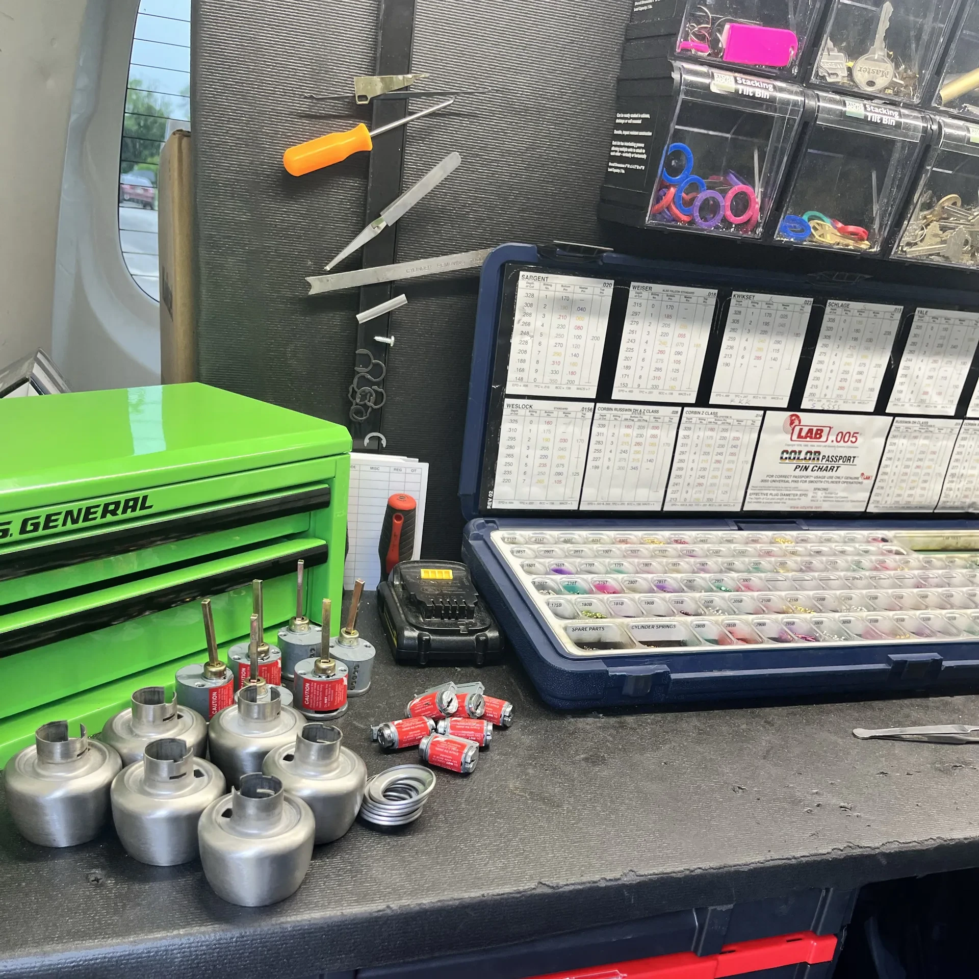 Locksmith  Van  Or  Work  Truck
